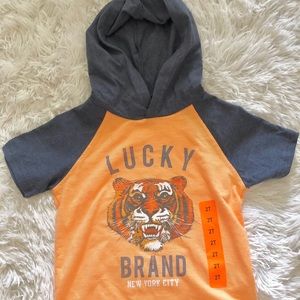 Lucky Brand Hooded T-shirt